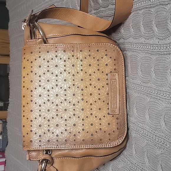 Pikolinos Brown Leather Crossbody Bag - Picture 6 of 15